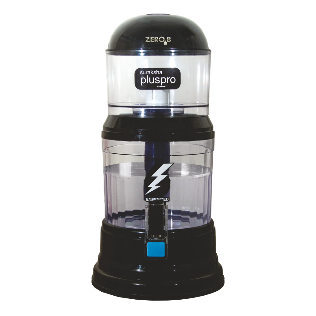 ZeroB Suraksha Plus Pro (Gravity-based + 15 liters storage)